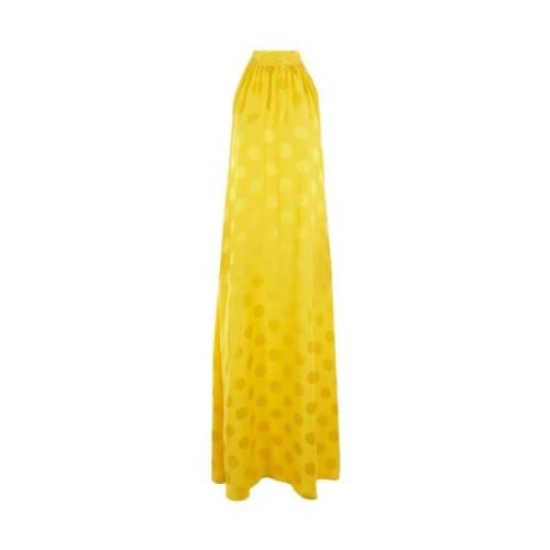 Crida Milano Dresses Yellow, Dam