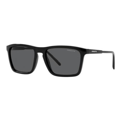 Arnette Shyguy Sunglasses - Shiny Black/Grey Black, Herr