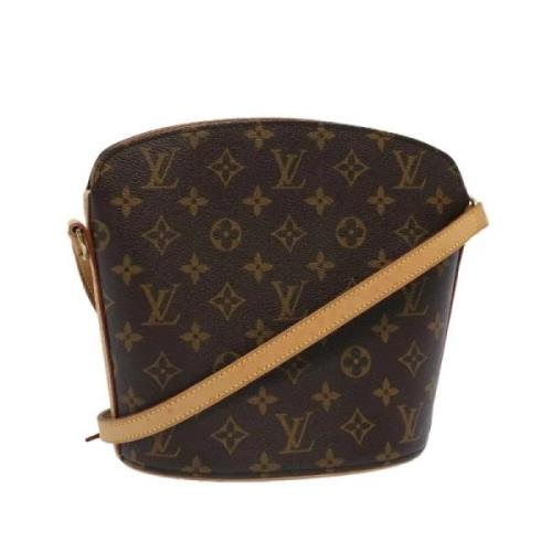 Louis Vuitton Vintage Pre-owned Canvas louis-vuitton-vskor Brown, Dam