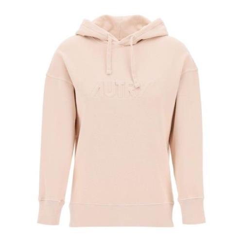 Autry Hoodies Pink, Dam