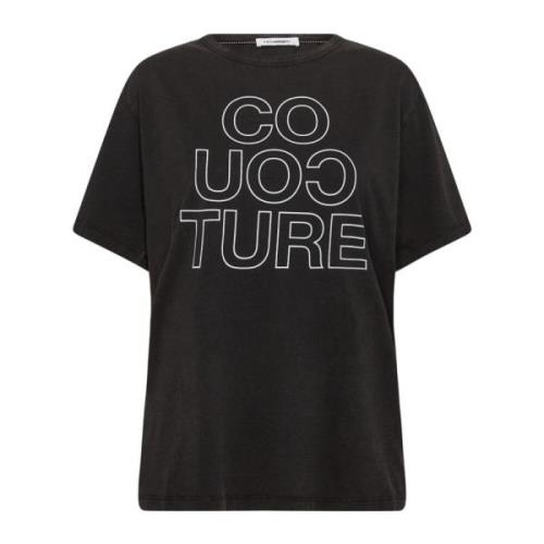Co'Couture T-Shirts Black, Dam