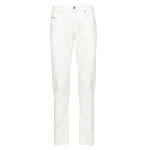 Diesel Slim-fit Jeans White, Herr