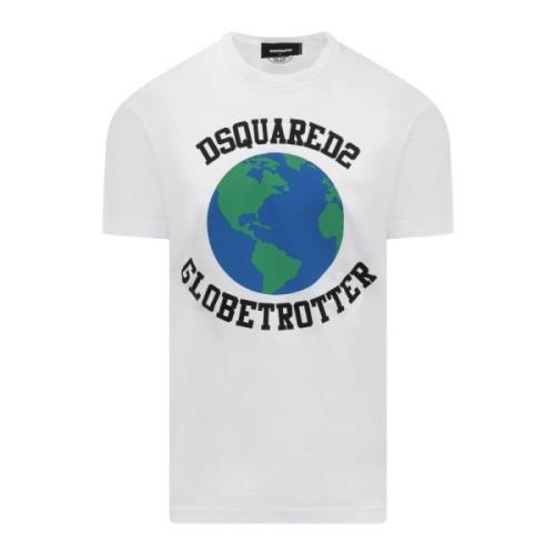 Dsquared2 T-Shirts White, Herr