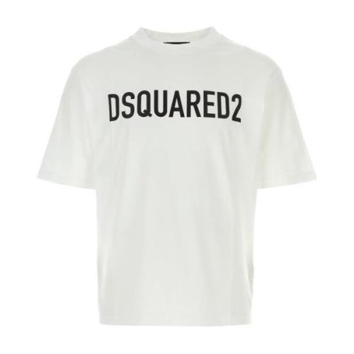 Dsquared2 T-Shirts White, Herr