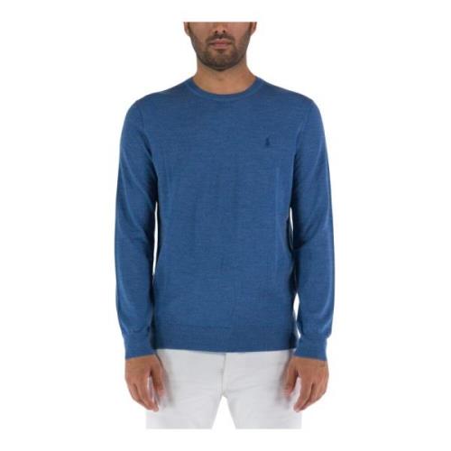 Ralph Lauren Ull Crew Neck Sweater Blue, Herr