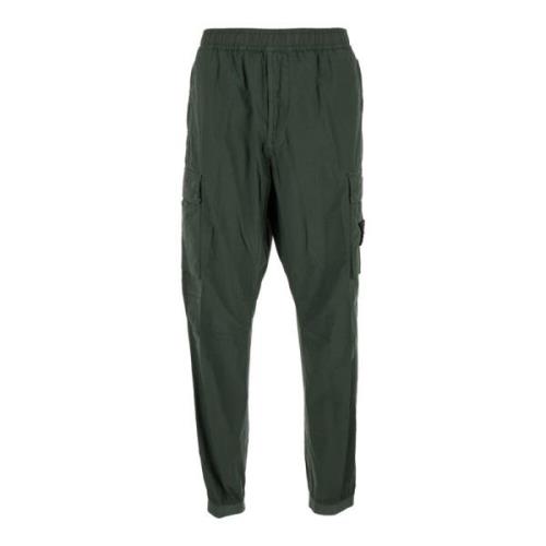 Stone Island Slim-fit Trousers Green, Herr