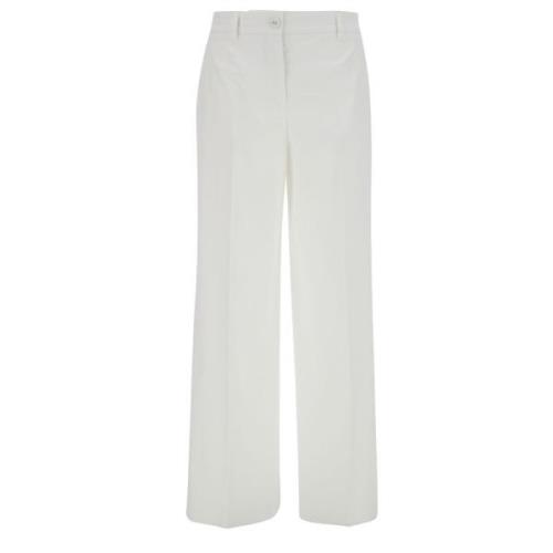 Dolce & Gabbana Wide Trousers White, Dam