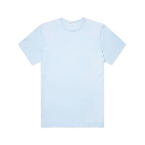 Sunspel T-Shirts Blue, Herr