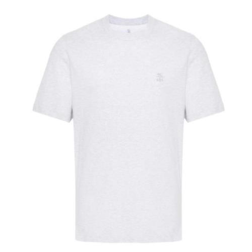 Brunello Cucinelli T-Shirts White, Herr