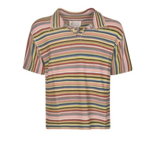 Maison Margiela Stiliga T-shirts och Polos Multicolor, Herr