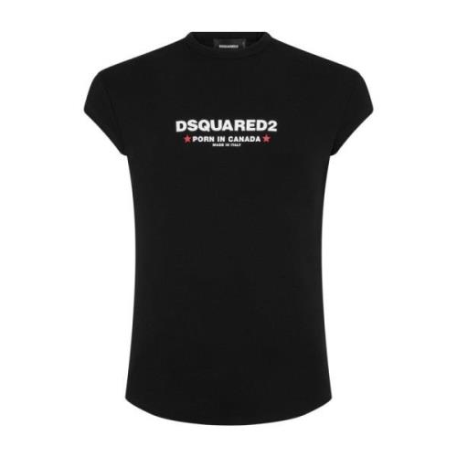 Dsquared2 Designer Skjortor Kollektion Black, Herr