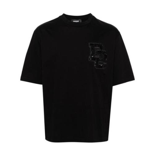 Dsquared2 T-Shirts Black, Herr