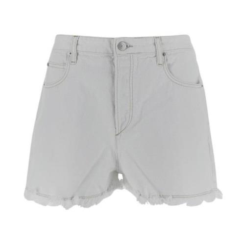 Isabel Marant Denim Shorts White, Dam