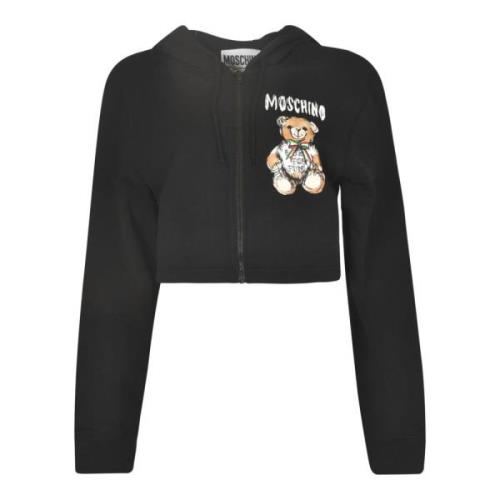 Moschino Stiliga Sweaters Kollektion Black, Dam