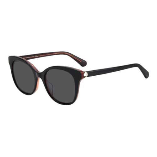 Kate Spade Black/Grey Bianka Sunglasses Black, Dam