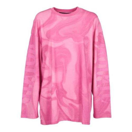 Rotate Birger Christensen Long Sleeve Tops Pink, Dam