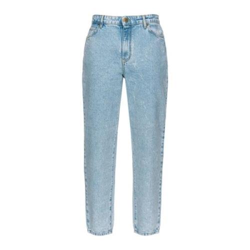 Pinko Straight Jeans Blue, Dam