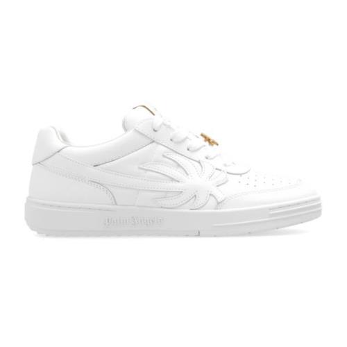 Palm Angels Universitetssneakers White, Herr