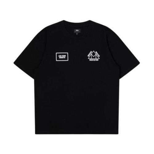 Edwin T-Shirts Black, Herr