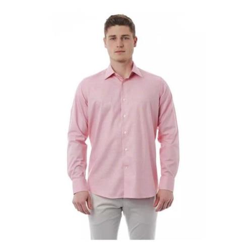 Bagutta Polo Shirts Pink, Herr