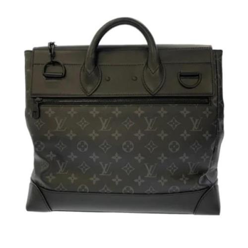 Louis Vuitton Vintage Pre-owned Canvas handvskor Black, Dam