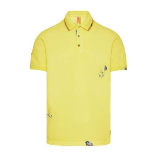 Bob Polo Shirts Yellow, Herr