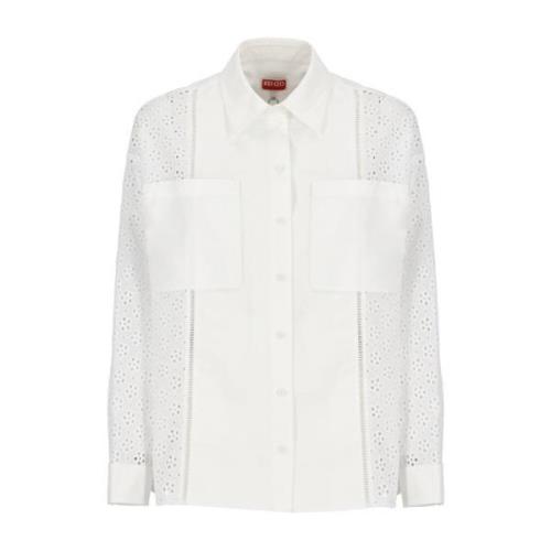 Kenzo Shirts White, Dam