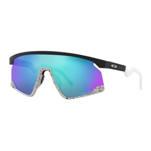 Oakley Matt Svarta Solglasögon med Prizm Sapphire Multicolor, Unisex