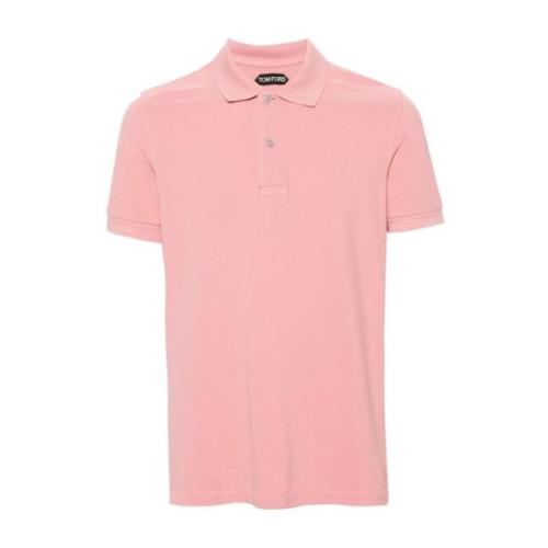 Tom Ford Polo Shirts Pink, Herr