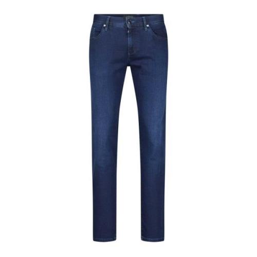 Alberto Slim-fit Jeans Blue, Herr