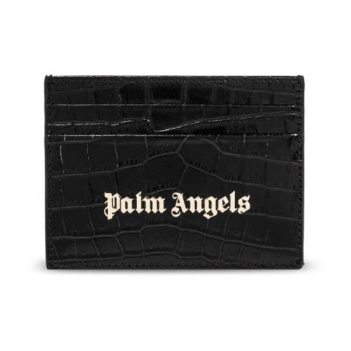Palm Angels Korthållare med logotyp Black, Herr