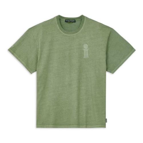 Iuter T-Shirts Green, Herr