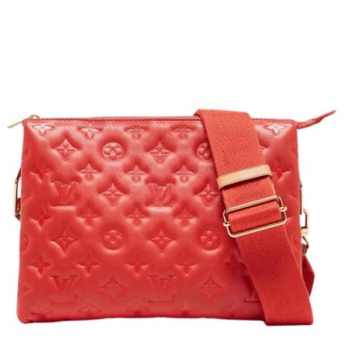 Louis Vuitton Vintage Pre-owned Laeder louis-vuitton-vskor Red, Dam