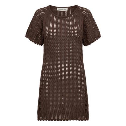 Designers Remix Knitted Dresses Brown, Dam