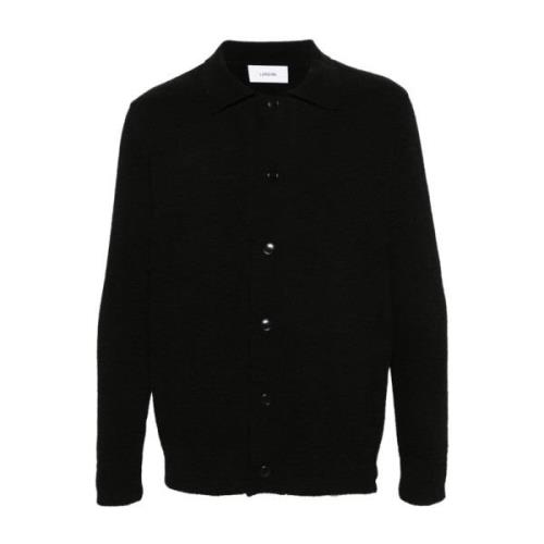 Lardini Sweatshirts & Hoodies Black, Herr