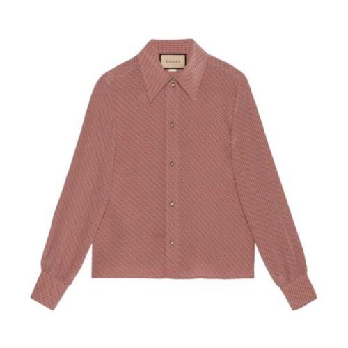 Gucci Shirts Pink, Dam