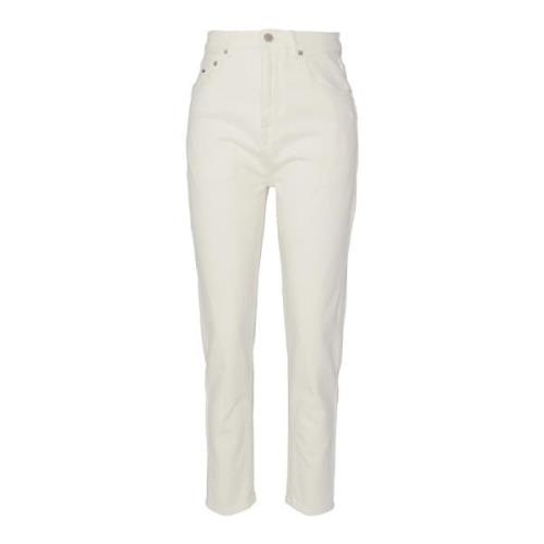Tommy Jeans Cropped Jeans White, Dam