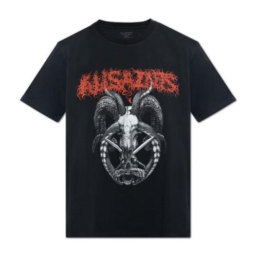 AllSaints Archon T-shirt Black, Herr