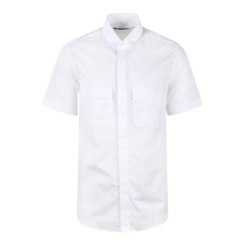 Low Brand Short Sleeve Shirts White, Herr