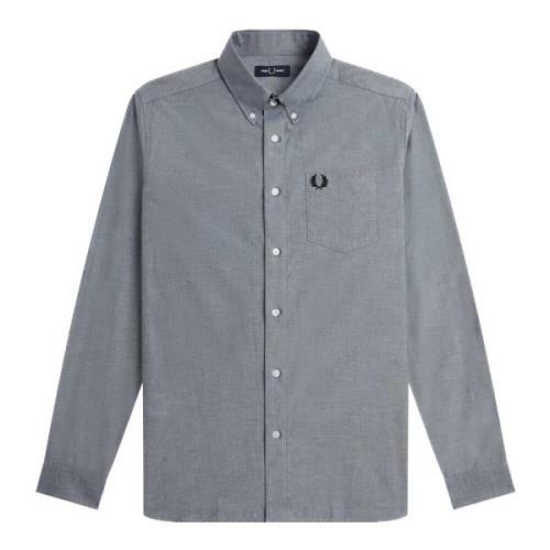 Fred Perry Casual Shirts Gray, Herr