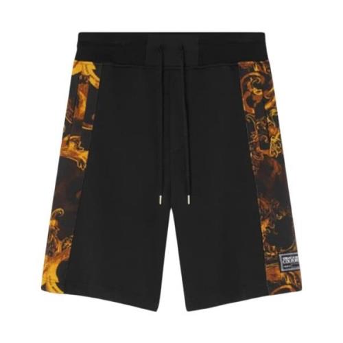 Versace Jeans Couture Vattenfärg Couture Shorts Black, Herr