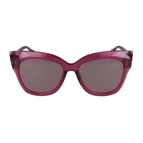 Blumarine Stiliga solglasögon Sbm833S Purple, Dam