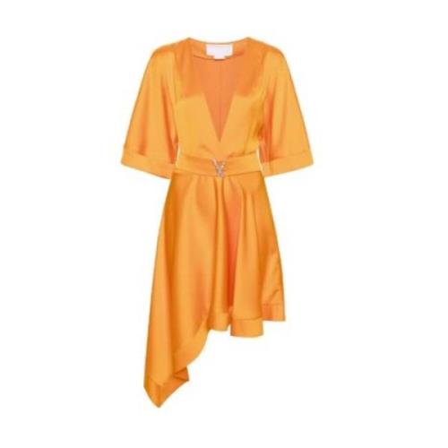 Genny Summer Dresses Orange, Dam
