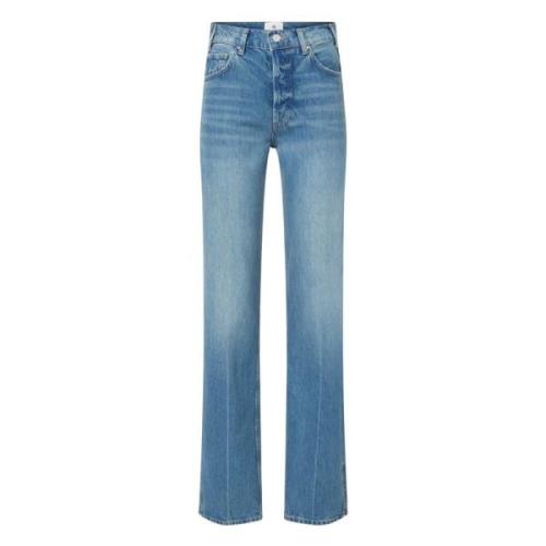 Anine Bing Straight Jeans Blue, Dam