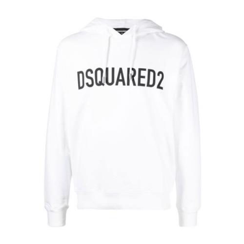 Dsquared2 Sweatshirts & Hoodies White, Herr