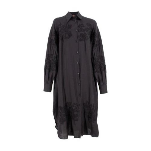 Ermanno Scervino Shirt Dresses Black, Dam