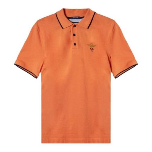 Aeronautica Militare Shirts Orange, Herr