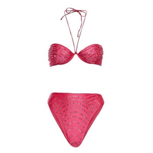 Oseree Elegant Havskläder Kollektion Pink, Dam