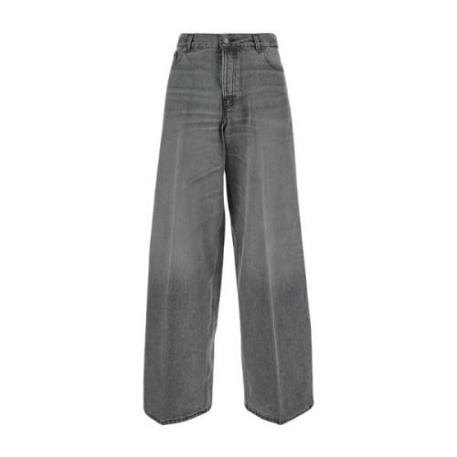 Haikure Wide Jeans Gray, Dam