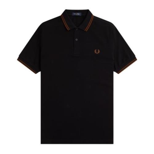 Fred Perry Polo Shirts Black, Herr